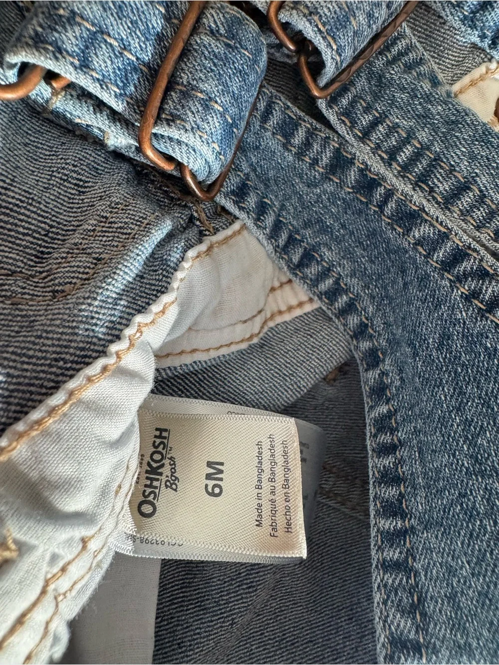 OshKosh B'gosh Medium Blue Denim Kids Overalls